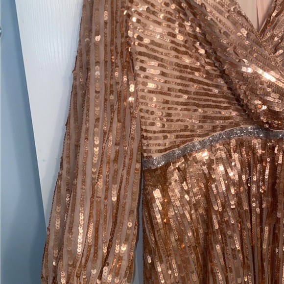 Mac Duggal Apricot Gown - Picture 3 of 7